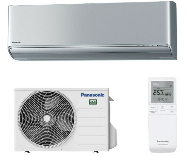 Panasonic KIT-XZ50-CKE Etherea Ezüst Inverteres Split klíma