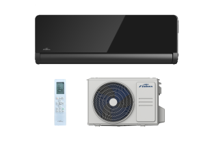 Fisher FSAIF-ART-124AE3-B Fekete Tükrös Inverteres Split klíma
